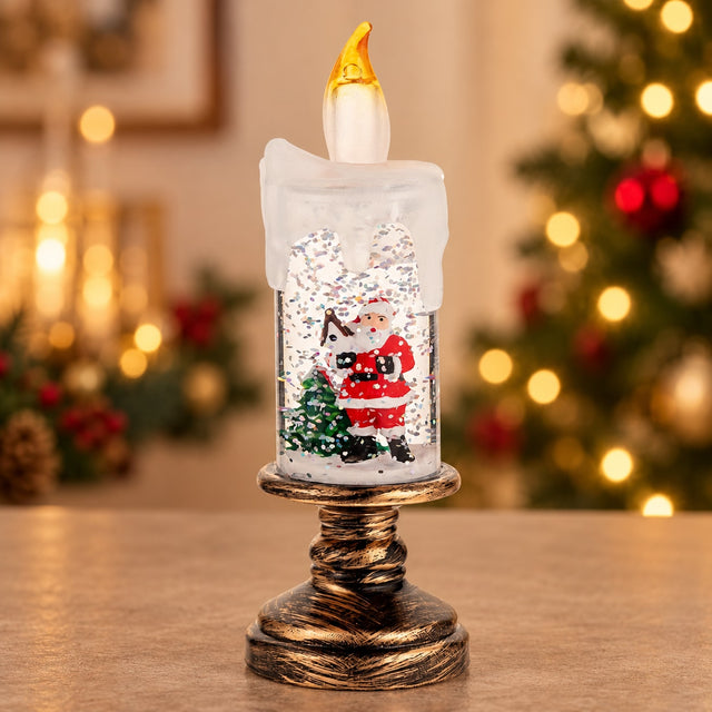 Christmas Glitter Candle Light | Mivolane